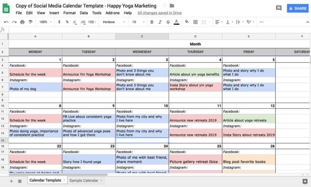 Cara Membuat Kalender Konten Efektif Selama 12 Bulan
