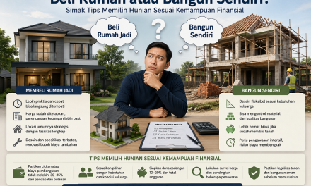 Tips Beli Rumah Pertama Agar Tidak Salah Memilih Hunian